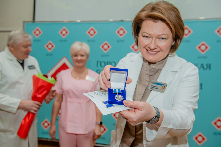 Праздничные мероприятия по поводу 45˗летия больницы.
