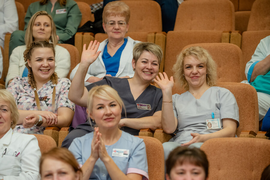 Праздничные мероприятия по поводу 45˗летия больницы.