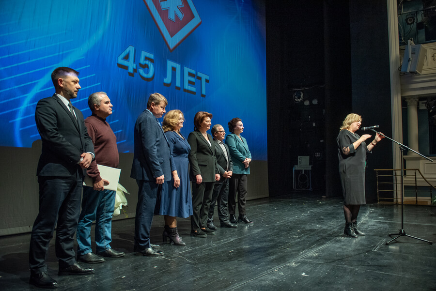 Праздничные мероприятия по поводу 45˗летия больницы.